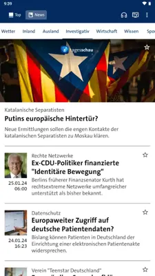 tagesschau - Nachrichten android App screenshot 4