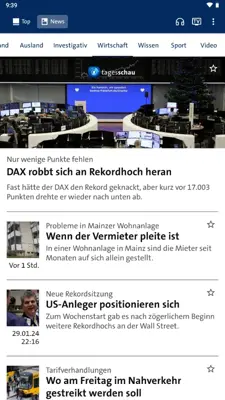 tagesschau - Nachrichten android App screenshot 5