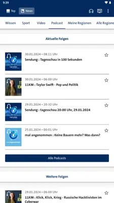 tagesschau - Nachrichten android App screenshot 6